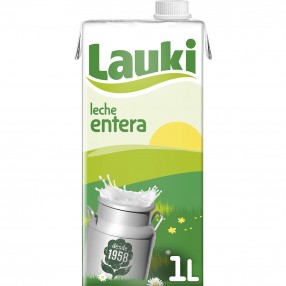 LAUKI leche entera 1 l